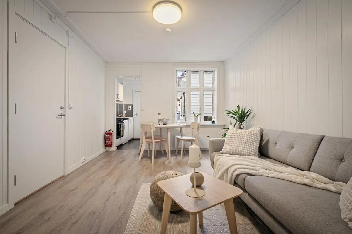 아파트 Bergen Style Apt I Cozy Street I Easy Check In